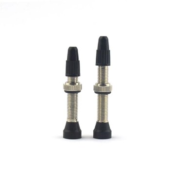 40/44/ /60mm-Road Bike No Tubes Tubeless Brass Presta Valves for Tire