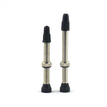 40/44/ /60mm-Road Bike No Tubes Tubeless Brass Presta Valves for Tire