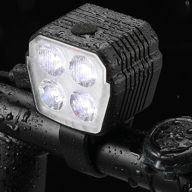 2 vienā velosipēda signāltaures gaisma MTB šosejas velosipēda priekšējais lukturis 120 DB USB uzlādes priekšējais velosipēda priekšējais lukturis 7 gaismas režīmi riteņbraukšanas piederumi