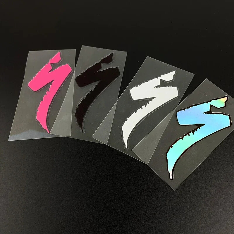 1 gab. Lightning Road velosipēda rāmja uzlīmes MTB velosipēda augšējās caurules ķivere Ūdensnecaurlaidīga DIY apdare ar izturīgu logotipu vinila uzlīmes