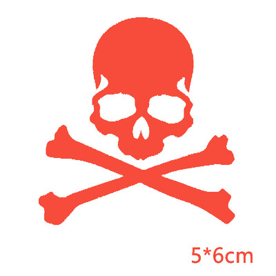 Reflektirajuće naljepnice za bicikl Fixed Gear Kostur Naljepnica Fluorescentna lubanja Brdski bicikl Reflektor Decal Dodaci Pegatinas