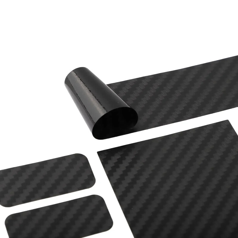 1 set naljepnica za bicikl Zaštita okvira Karbonska folija Naljepnica za lanac brdskog bicikla Vodootporne prozirne naljepnice protiv ogrebotina