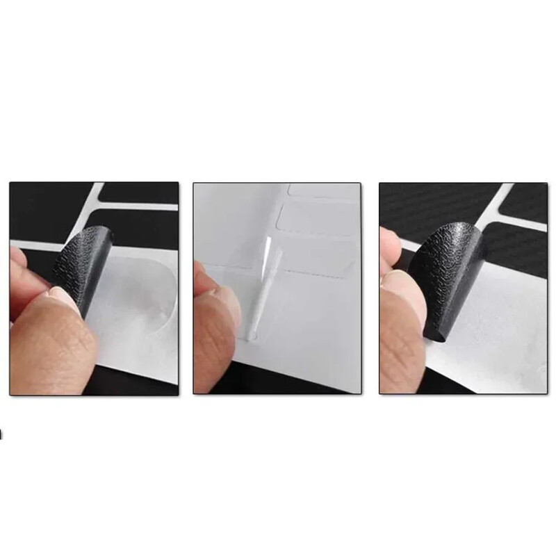 1 set naljepnica za bicikl Zaštita okvira Karbonska folija Naljepnica za lanac brdskog bicikla Vodootporne prozirne naljepnice protiv ogrebotina