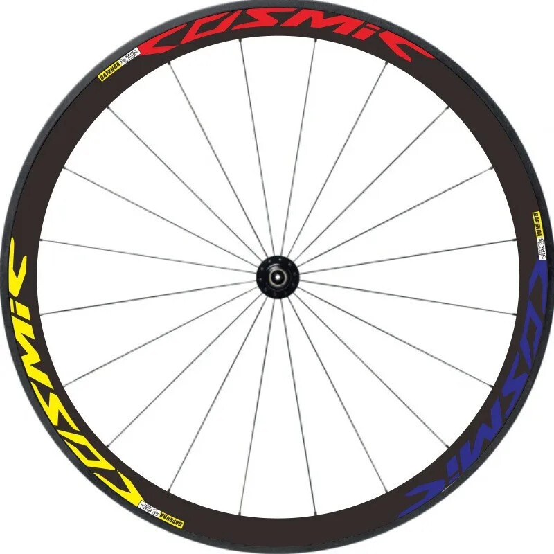 Siguran zaštitnik Naljepnice za bicikle Obruči kotača Reflektirajuće naljepnice za bicikl Višebojne naljepnice za MTB bicikle Naljepnice za obruče bicikla Uradi sam