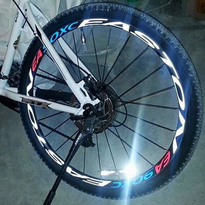 Piesă de bicicletă Autocolante de bicicletă pentru ciclism Autocolante multicolore pentru biciclete MTB Autocolante pentru jante de biciclete Jante pentru roți de bicicletă Autocolante pentru biciclete Autocolante reflectorizante