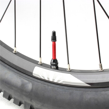 MUQZI Tubeless Βαλβίδα στελέχους ανταλλακτικά 40mm 60mm Presta Valve MTB Road Bicycle Tibeless Tires