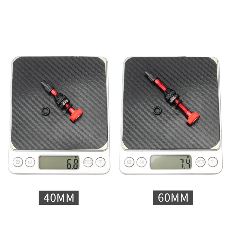 MUQZI Tubeless Ventil Stem Kit 40 mm 60 mm Presta ventil MTB cestovni bicikl Tubeless gume dijelovi