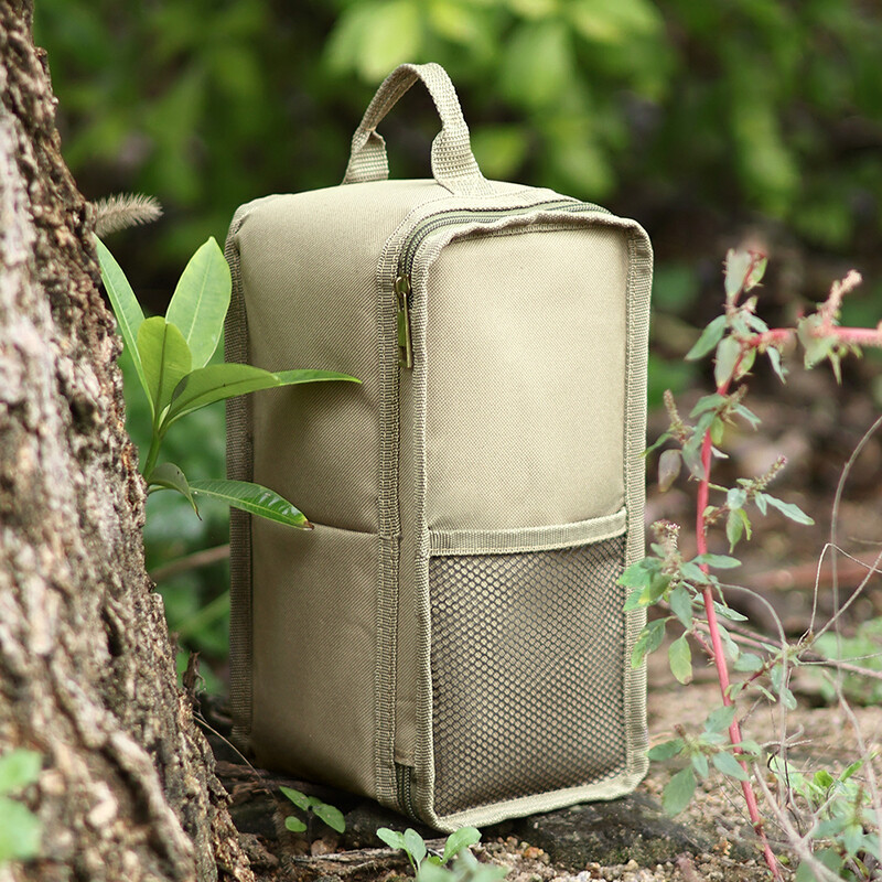 Kempinga laternas glabāšanas soma ūdensizturīga āra kempinga pārgājienu tvertne gāzes tvertne petrolejas lampas uzglabāšanas soma pārnēsāšanas soma iepakojums