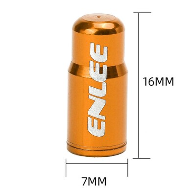 ENLEE Kapice za ventile za bicikle od aluminijske legure Izdržljiva zaštita od rđe gume za bicikle Poklopac ventila za kotače Dodaci za biciklizam Crna Crvena Plava
