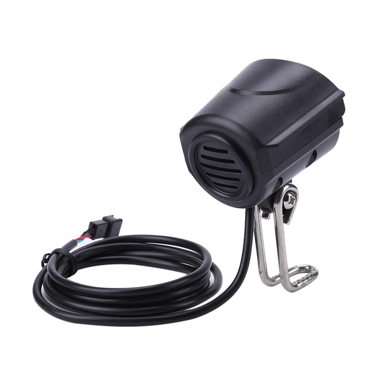 36V-60V e-velosipēda skaņas signāla gaisma elektriskā skrejriteņa LED priekšējais lukturis 5 W ūdensnecaurlaidīgs 2 in 1 signāltaures lampa motocikla velosipēda lukturītis 1/2/3 gab.