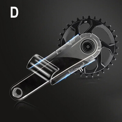 TPH plēves velosipēda kloķa aizsargu uzlīmes Pilnībā iesaiņo un aizsargā oglekļa šķiedras kloķus priekš XX1 Travativ Stylo