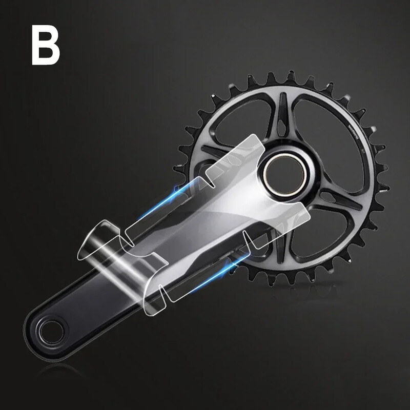 TPH plēves velosipēda kloķa aizsargu uzlīmes Pilnībā iesaiņo un aizsargā oglekļa šķiedras kloķus priekš XX1 Travativ Stylo