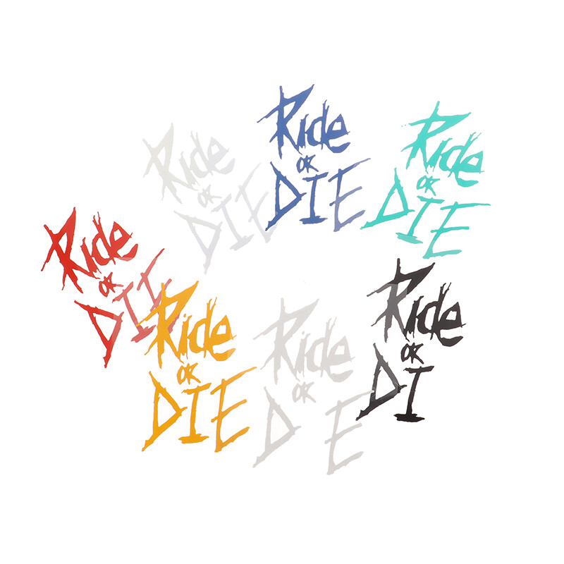 Стикер за рамка на велосипед Ride Or Die Top Tube Стикер Стикери за велосипеди Декоративни стикери за рамка Стикери за велосипеди Стикери за велосипеди 1 бр.