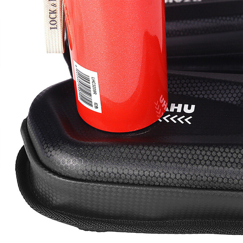 Husă rigidă pentru telefon Impermeabil Reflectantă Geantă cu tub superior de capacitate mare MTB Road Bicicletă Geantă pentru șa Geantă pentru cap Geantă frontală