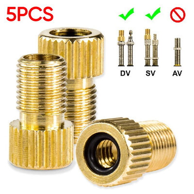 4/5PC F/V u A/V ventil adapter Bike Value Converter Presta u Schrader Golden Bike Tire French ventil adapter Dodaci za bicikle