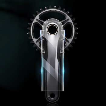 TPH Film Bicycle Crank Protector Αυτοκόλλητα Αυτοκόλλητα Τυλίγει και προστατεύει πλήρως τις μανιβέλα από ανθρακονήματα για XX1 Travativ Stylo