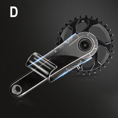 TPH plēves velosipēda kloķa aizsargu uzlīmes Pilnībā iesaiņo un aizsargā oglekļa šķiedras kloķus priekš XX1 Travativ Stylo