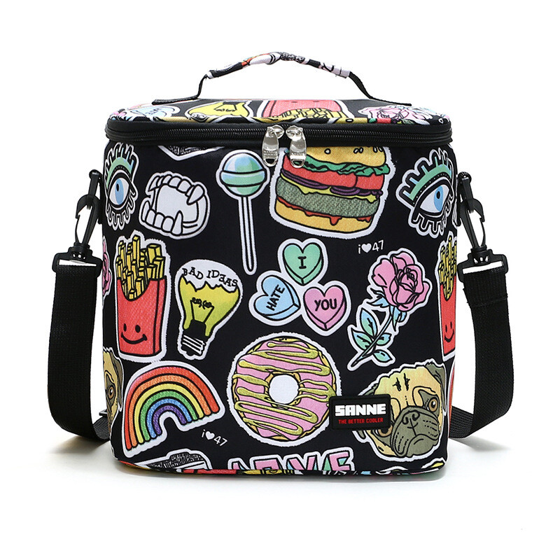 Termokott pikniku lõunasöögikarp väljas reisimiseks mõeldud hoiupakk Kaasaskantav külmikjahuti matkamiseks isoleeritud kott Matkatarbed