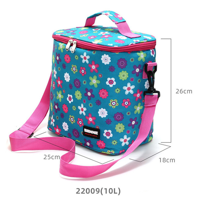 Termokott pikniku lõunasöögikarp väljas reisimiseks mõeldud hoiupakk Kaasaskantav külmikjahuti matkamiseks isoleeritud kott Matkatarbed