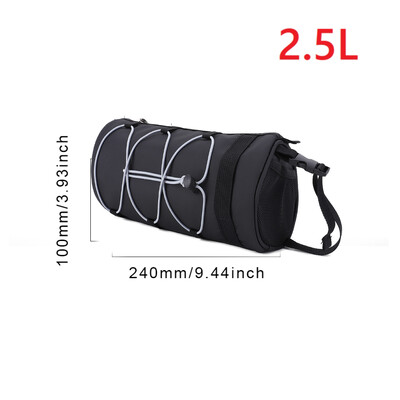 2.4/2.5/4.2L чанта за кормило с предна тръба на велосипед Водоустойчива чанта за багаж с рамка на велосипед Многофункционална чанта за рамо Аксесоари за велосипеди