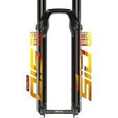 Rockshox priekšējās dakšas uzlīme velosipēdam dekoratīvā kalnu velosipēda priekšējās dakšas uzlīmes, ūdensnecaurlaidīgas caurspīdīgas apakšas riteņbraukšanas uzlīme