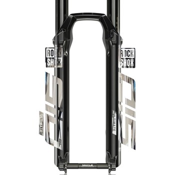 Rockshox Стикер на предната вилка Велосипед Декоративен планински велосипед Стикери на предната вилка Водоустойчиво прозрачно дъно Стикер за колоездене