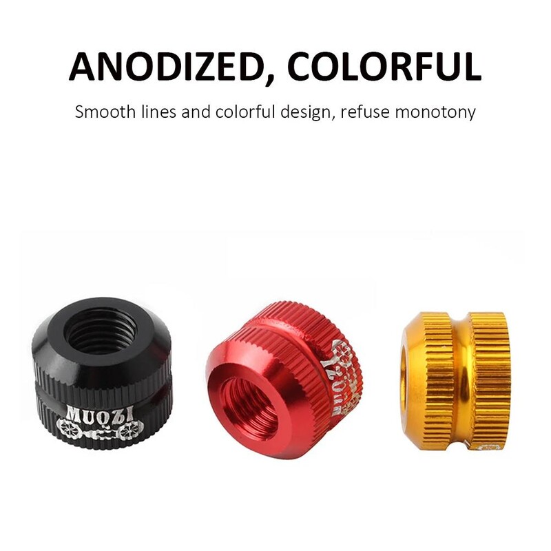 Dviračio vakuuminė padanga, veržlė, veržlė, dviračio vožtuvo dangtis, dviračių padangų taisymas, priežiūra, dviračio priedai, keitimo įrankiai