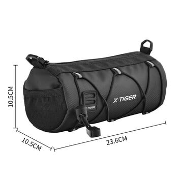 X-TIGER Bike Bag Portable Handlebar Σακίδιο πλάτης πολλαπλών χρήσεων μεγάλης χωρητικότητας MTB Road Cycling Frame Tube Bag Τσάντες ώμου