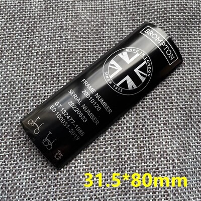 Velosipēda galvas nozīmītes alumīnija uzlīmes uzlīme INTENSE MTB BMX salokāma velosipēda priekšējā rāmja riteņbraukšanas piederumu emblēmai