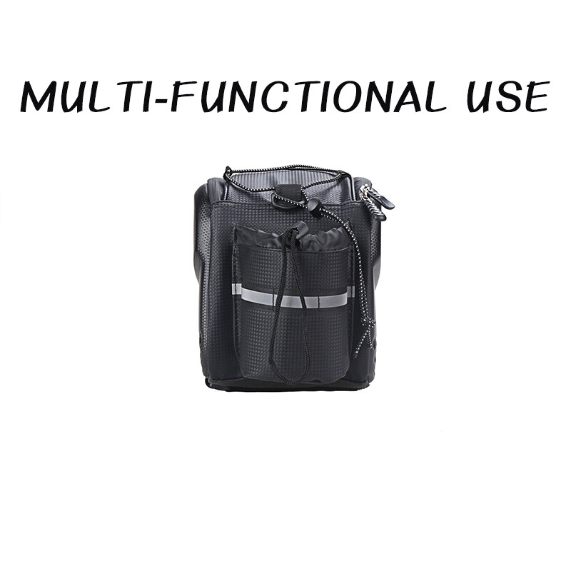 Didelės talpos elektrinis sulankstomas galinės sėdynės krepšys, skirtas kalnų dviračių dviračių dalims ir kupranugarių krepšio priedams