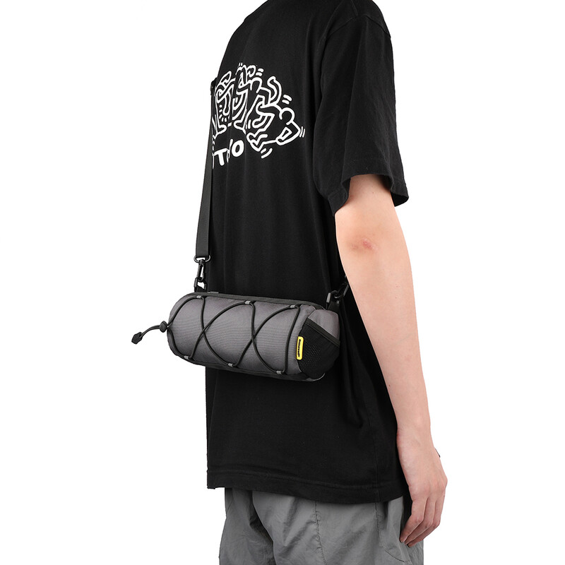 Rhinowalk velosipēda soma pārnēsājama stūres grozs, daudzfunkcionāla liela ietilpības mugursoma MTB šosejas riteņbraukšanas rāmja caurules soma elastīgā lente