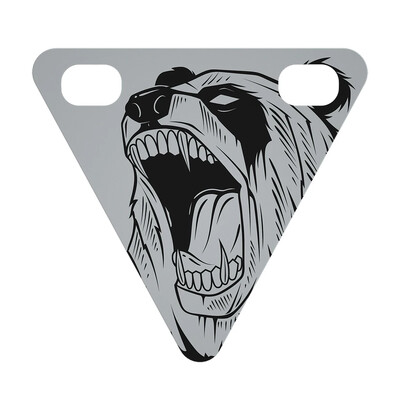 Velosipēdu uzlīmes Trīsstūris Magnētisks MTB šosejas velosipēds nakts drošības brīdinājuma atstarotāja zīme āra sportam skriešanas piederumi DROPSHIP