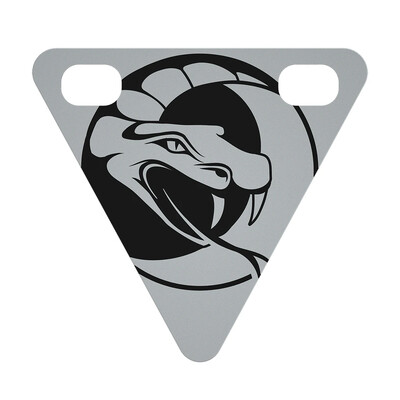 Velosipēdu uzlīmes Trīsstūris Magnētisks MTB šosejas velosipēds nakts drošības brīdinājuma atstarotāja zīme āra sportam skriešanas piederumi DROPSHIP