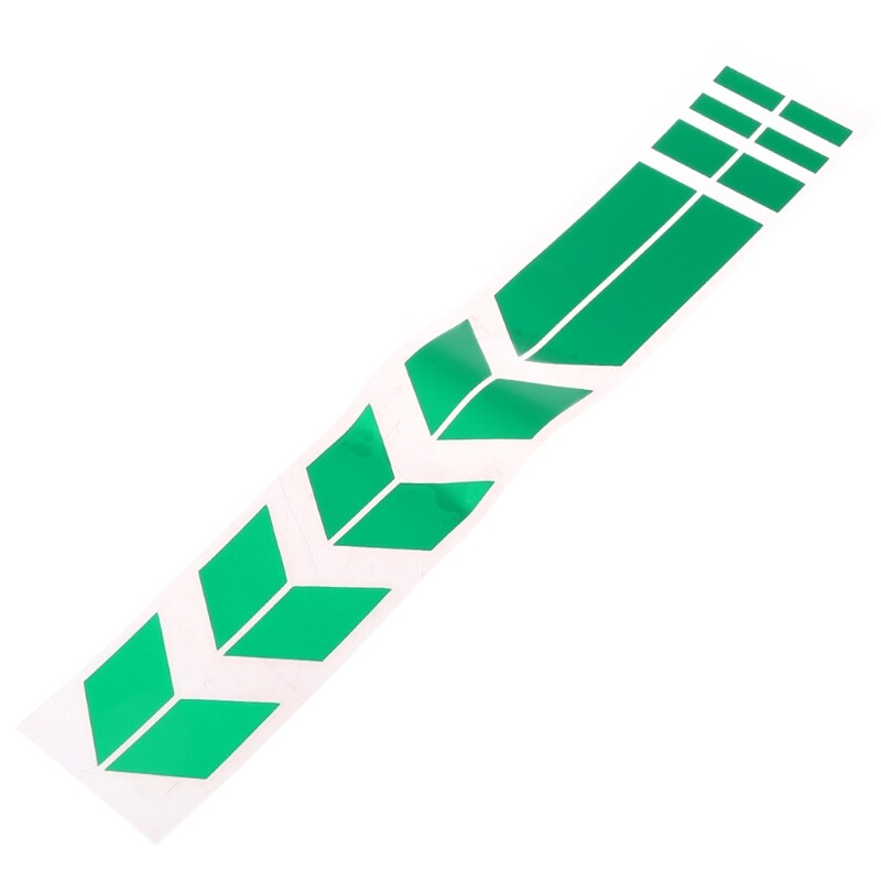 Reflektirajuća traka za naljepnice, ukrasne naljepnice za bicikle, naljepnice za biciklističke bokobrane, svjetleći zaštitnik, sigurnosna zaštita za noćnu vidljivost