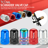VXM dviračių plento dviračių priedai aliuminio lydinio CNC padangos vožtuvo dangtelis vamzdis padangos dujų dangtelis AV FV Schrader Presta vožtuvas atsparus dulkėms