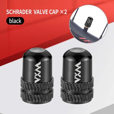 VXM dviračių plento dviračių priedai aliuminio lydinio CNC padangos vožtuvo dangtelis vamzdis padangos dujų dangtelis AV FV Schrader Presta vožtuvas atsparus dulkėms