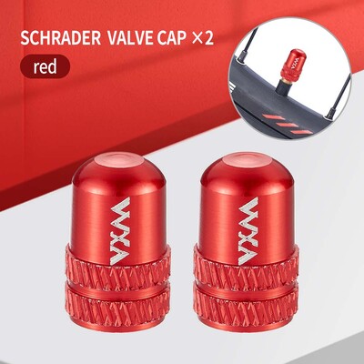 VXM dviračių plento dviračių priedai aliuminio lydinio CNC padangos vožtuvo dangtelis vamzdis padangos dujų dangtelis AV FV Schrader Presta vožtuvas atsparus dulkėms