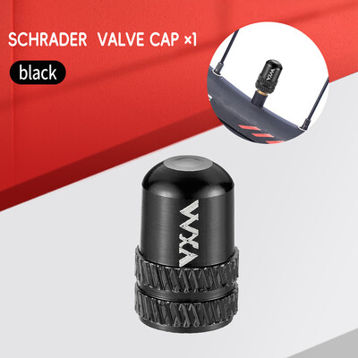 VXM dviračių plento dviračių priedai aliuminio lydinio CNC padangos vožtuvo dangtelis vamzdis padangos dujų dangtelis AV FV Schrader Presta vožtuvas atsparus dulkėms