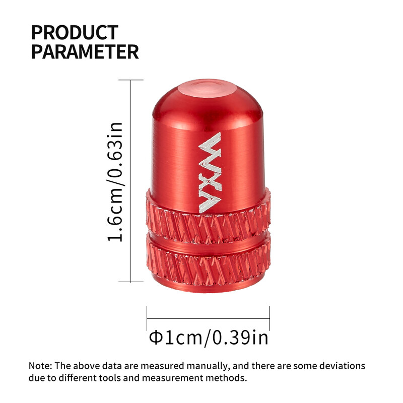 VXM dviračių plento dviračių priedai aliuminio lydinio CNC padangos vožtuvo dangtelis vamzdis padangos dujų dangtelis AV FV Schrader Presta vožtuvas atsparus dulkėms