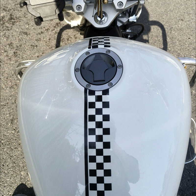 1 gab Stripe Motocycle Uzlīmes Ūdensizturīgas Motociklu Vinila Uzlīmes DIY Moto Fender Degvielas tvertnes Sacīkšu ķiveres Sauļošanās Dekorācija