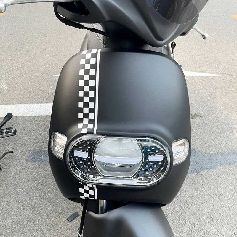 1 gab Stripe Motocycle Uzlīmes Ūdensizturīgas Motociklu Vinila Uzlīmes DIY Moto Fender Degvielas tvertnes Sacīkšu ķiveres Sauļošanās Dekorācija