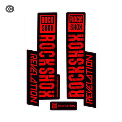 Priekinės šakės lipdukas Rock Shox SID plento dviračių MTB lenktynių priedų lipdukai Asmeniniai dviračio LIDUKTO papuošimai