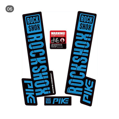 Priekinės šakės lipdukas Rock Shox SID plento dviračių MTB lenktynių priedų lipdukai Asmeniniai dviračio LIDUKTO papuošimai