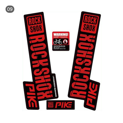 Priekinės šakės lipdukas Rock Shox SID plento dviračių MTB lenktynių priedų lipdukai Asmeniniai dviračio LIDUKTO papuošimai