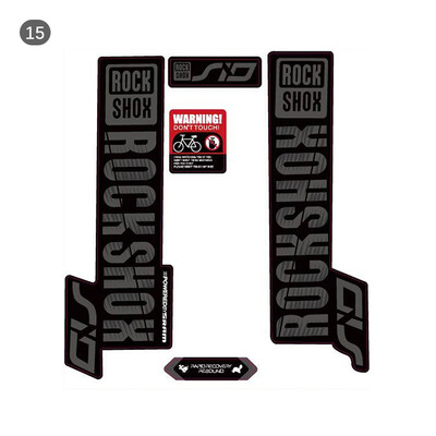 Priekinės šakės lipdukas Rock Shox SID plento dviračių MTB lenktynių priedų lipdukai Asmeniniai dviračio LIDUKTO papuošimai