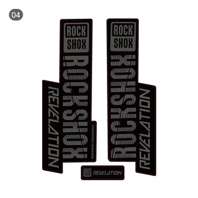 Priekinės šakės lipdukas Rock Shox SID plento dviračių MTB lenktynių priedų lipdukai Asmeniniai dviračio LIDUKTO papuošimai