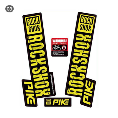 Priekinės šakės lipdukas Rock Shox SID plento dviračių MTB lenktynių priedų lipdukai Asmeniniai dviračio LIDUKTO papuošimai