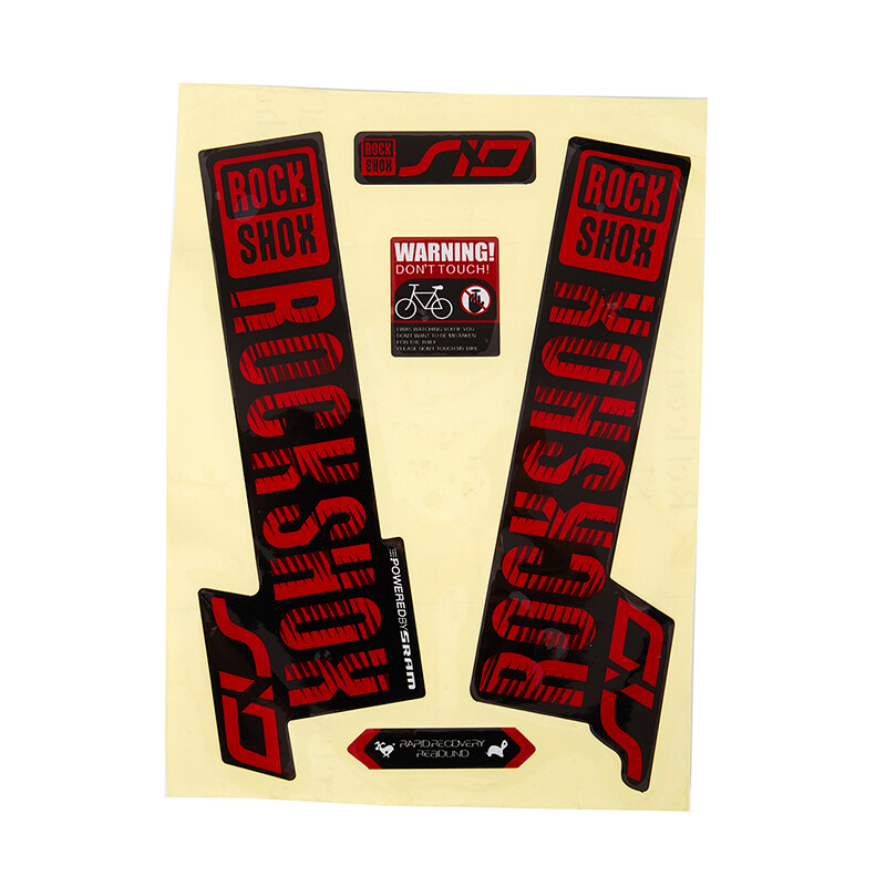 Priekinės šakės lipdukas Rock Shox SID plento dviračių MTB lenktynių priedų lipdukai Asmeniniai dviračio LIDUKTO papuošimai