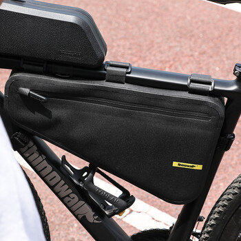 Rhinowalk Bicycle Triangle Bag Frame Bag HighCapacity 4L Водоустойчива велосипедна рамка Tube Bag Чанта за велосипедни инструменти Чанта за аксесоари за велосипеди