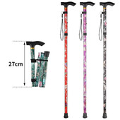 Pārgājieni Kempings Alpīnisma nūju apdruka nūju apdruka Teleskopiskā nūja Pārgājienu nūjas Saliekamie spieķu kruķi stienis Unisex